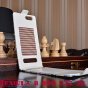 Фирменный оригинальный вертикальный откидной чехол-флип для Highscreen Power Five EVO" "тематика королевские розы" из натуральной кожи 